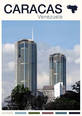 CARACAS TRAVEL POSTER