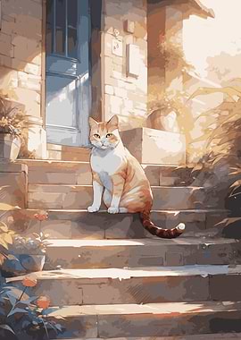 Dreamy Watercolor Whiskers