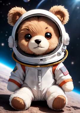 Space Teddy Astronaut