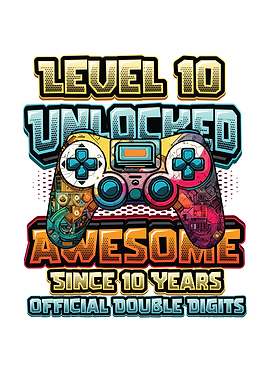 Level 10 Unlocked Gamer