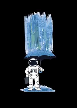 Rain Astronaut Umbrella