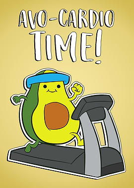 Avocado Fitness Exercise