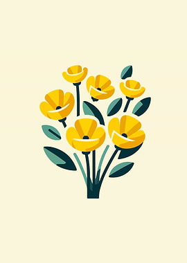 Bouquet of Yellow Flowers