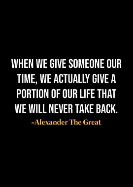 Alexander The Great Quotes