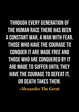 Alexander The Great Quotes