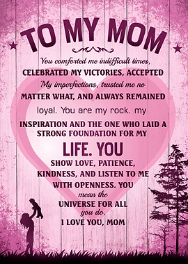 To My Mom
