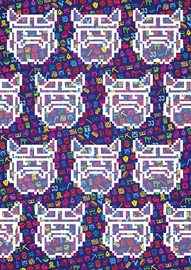 Arcade Pixel Honeydew