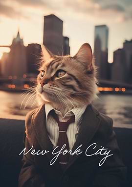 Business Cat of New York