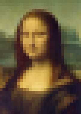 Mona Lisa Pixel