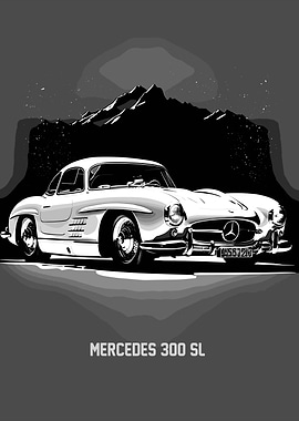 Mercedes 300 SL car