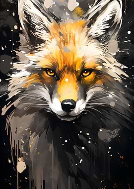Fox Painting