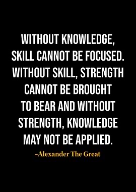 Alexander The Great Quotes