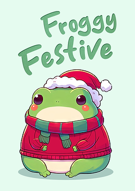Froggy Festive Christmas