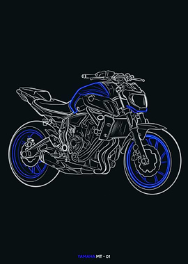 YAMAHA MT 01