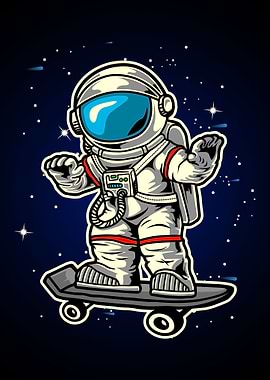 Astronaut SkeatBoard