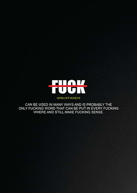 fuck definition text art