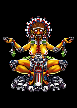 Aztec Goddess Tlaltecuhtli