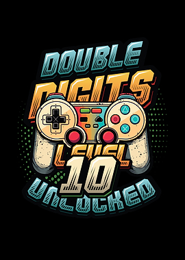 Level 10 Unlocked Gamer