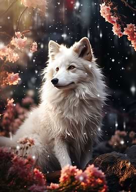 white fox
