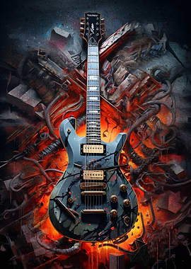 Grunge Guitar Guitarist