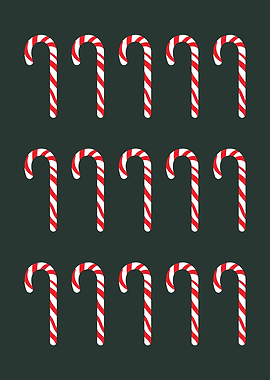 Retro Candy Canes