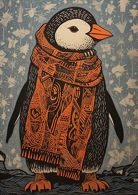 Winter Penguin 3