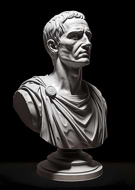 Julius Caesar Sculpture