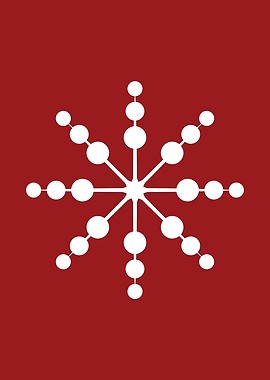 Mid Century Snowflake