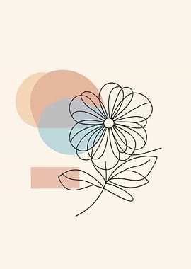 Abstract Floral Whispers