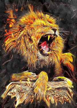 lion illustration