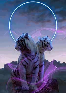 White Tiger Neon