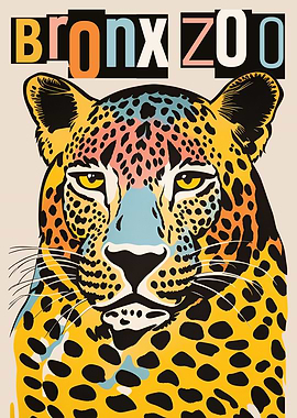 BRONX ZOO POSTER
