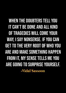 Vidal Sassoon Quotes