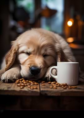 Golden Retriever Coffee