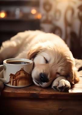 Golden Retriever Coffee