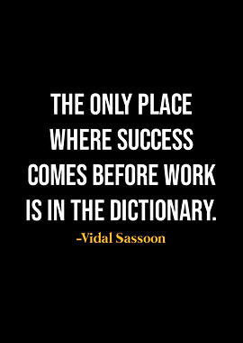 Vidal Sassoon Quotes