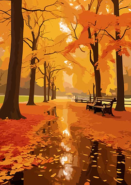 A breathtaking autumn