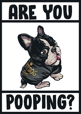 Fat Dog Toilet You Pooping