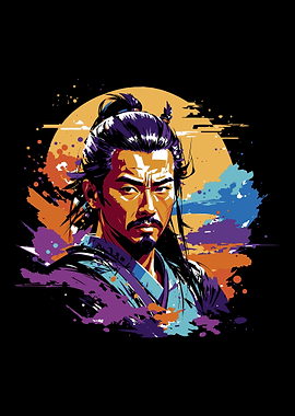 Japanese Samurai Warrior