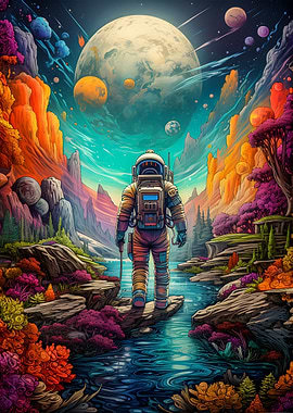 Astronaut Space is Wild