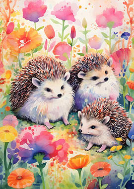 Whimsical Hedgehog
