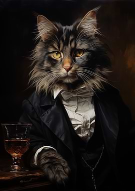 Sophisticated Cat