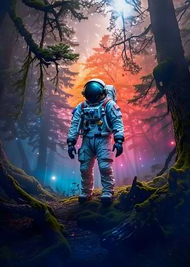 Astronaut Space is Wild