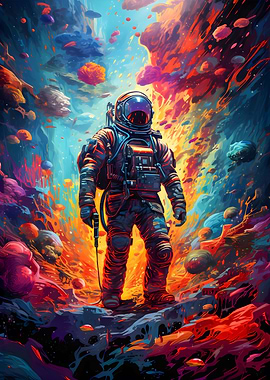 Astronaut Space is Wild