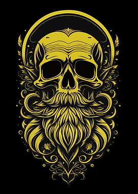 Gold Skull