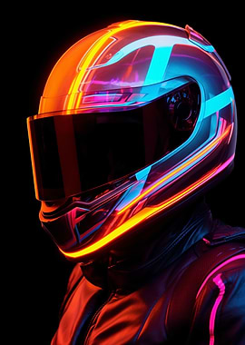 Neon Helmet