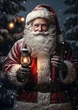 Santas Cheerful Arrival