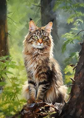 Maine Coon cat