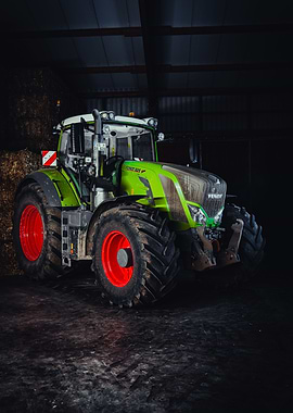 Fendt 828 side profile