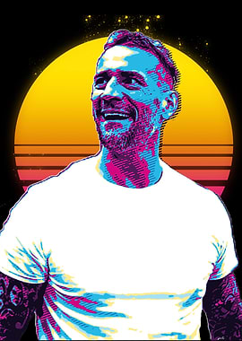 CM Punk POpart